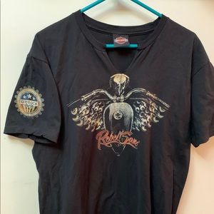 Kid Rock Harley Davidson shirt